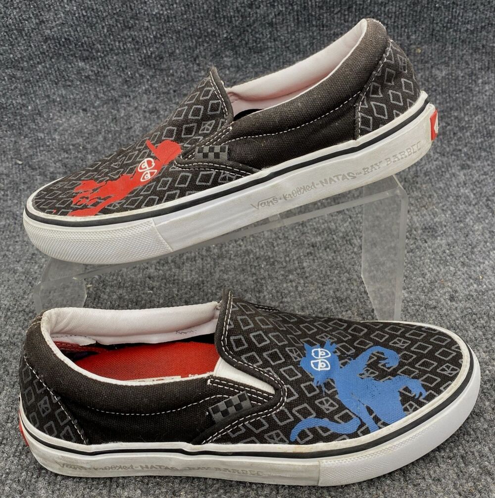 Vans Classic Slip-On KPop Demon Hunters Derpy Tiger Shoes Men 7 / Women 8.5